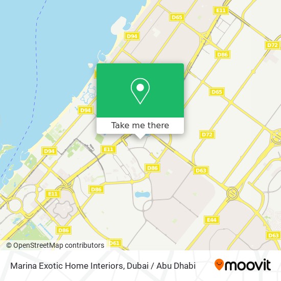 Marina Exotic Home Interiors map