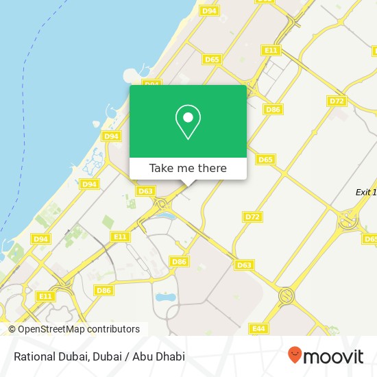 Rational Dubai map