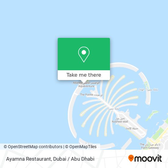 Ayamna Restaurant map