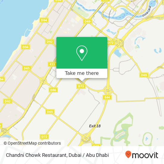 Chandni Chowk Restaurant map