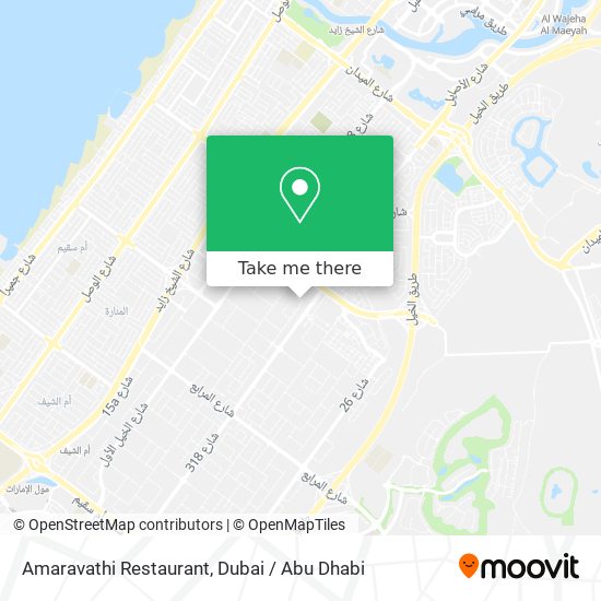 Amaravathi Restaurant map