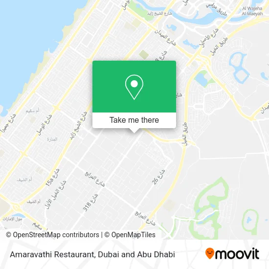 Amaravathi Restaurant map