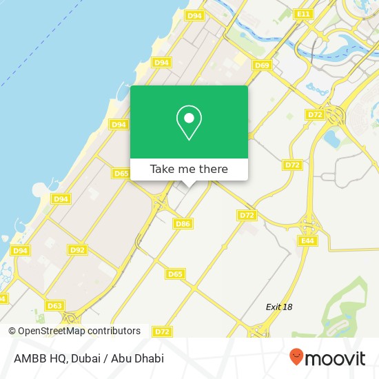 AMBB HQ map