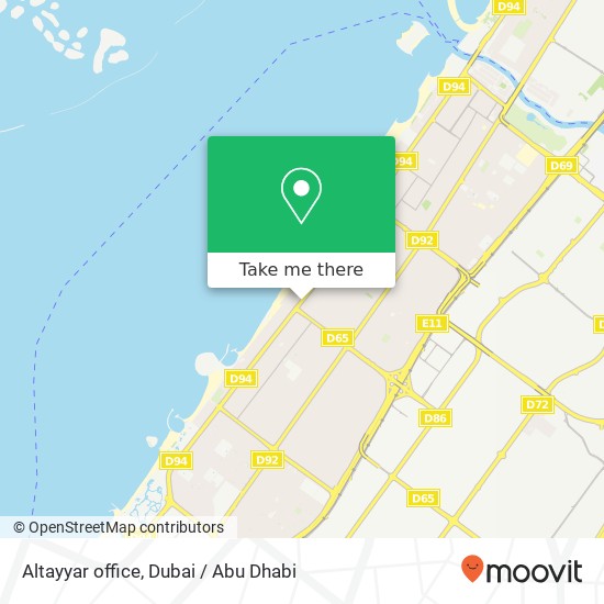 Altayyar office map