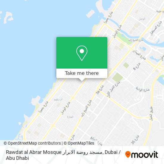 Rawdat al Abrar Mosque مسجد روضة الابرار map