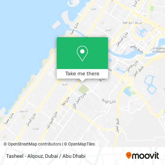 Tasheel - Alqouz map