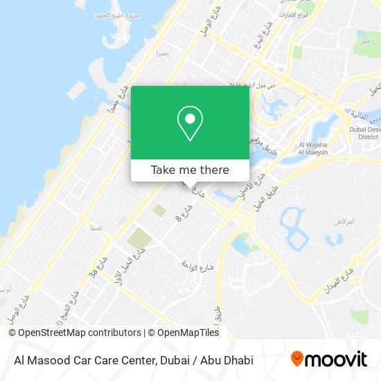 Al Masood Car Care Center map