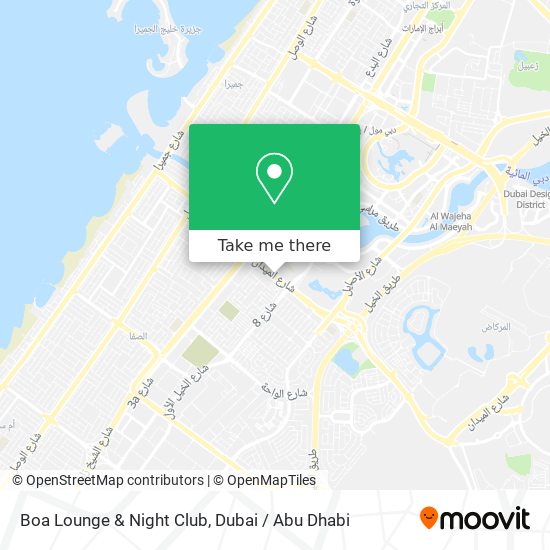 Boa Lounge & Night Club map