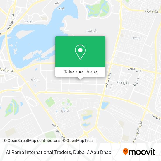 Al Rama International Traders map
