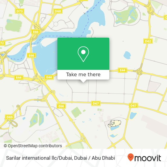 Sarilar international llc / Dubai map