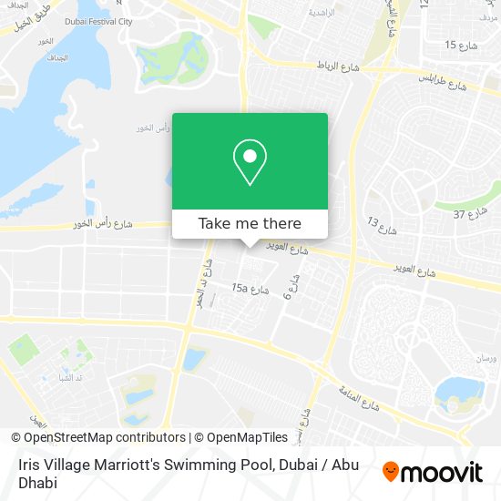 Iris Village Marriott's Swimming Pool map