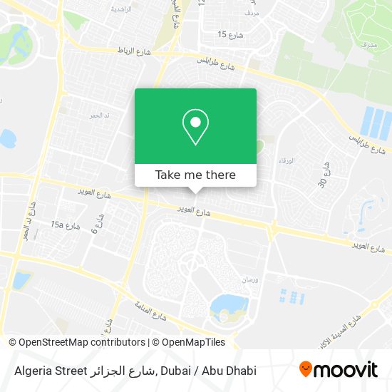 Algeria Street شارع الجزائر map