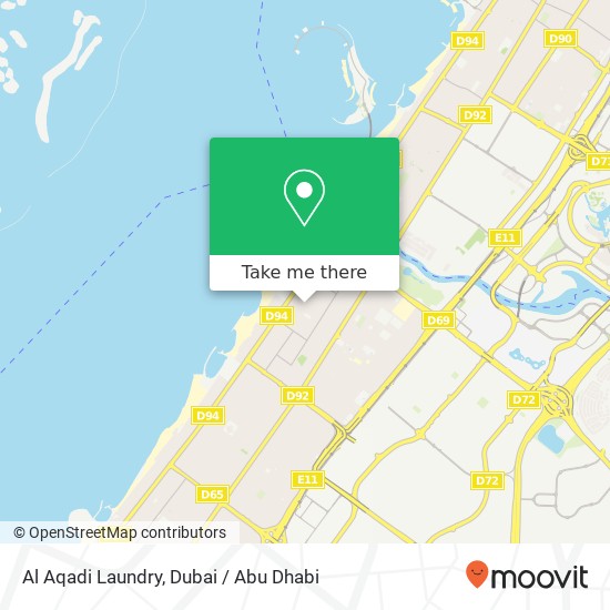 Al Aqadi Laundry map