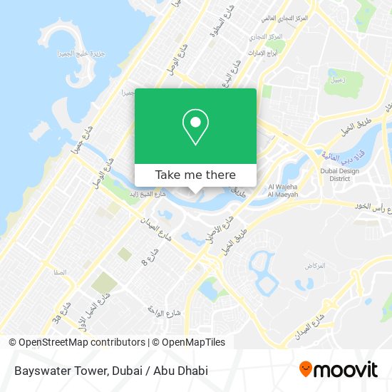 Bayswater Tower map