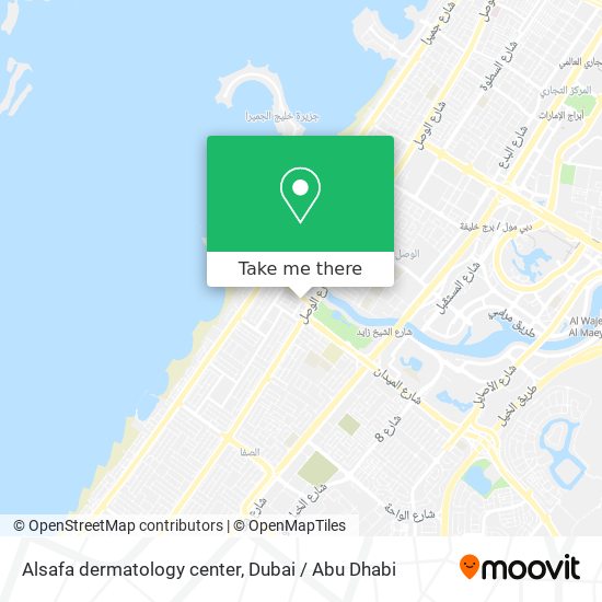 Alsafa dermatology center map