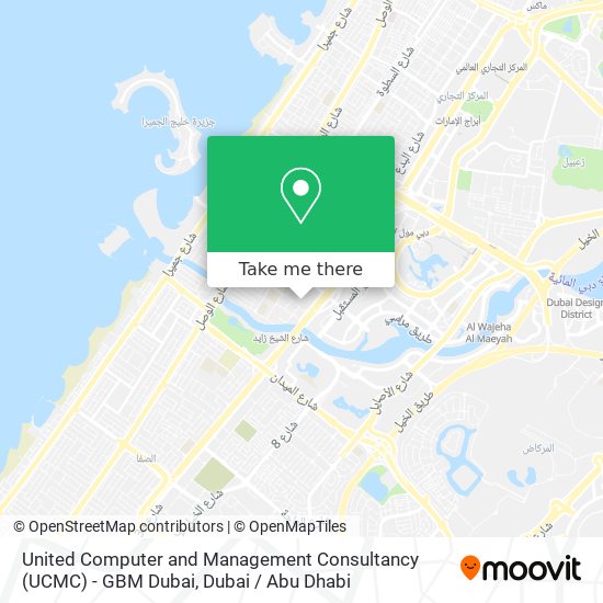 United Computer and Management Consultancy (UCMC) - GBM Dubai map