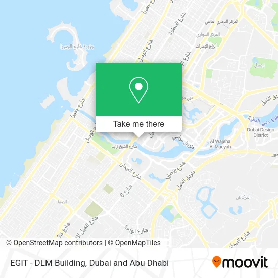 EGIT - DLM Building map