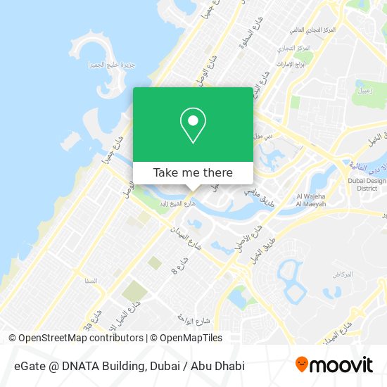 eGate @ DNATA Building map