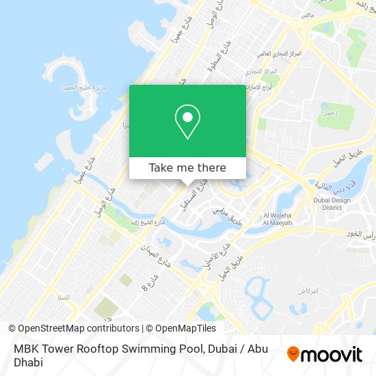 MBK Tower Rooftop Swimming Pool map