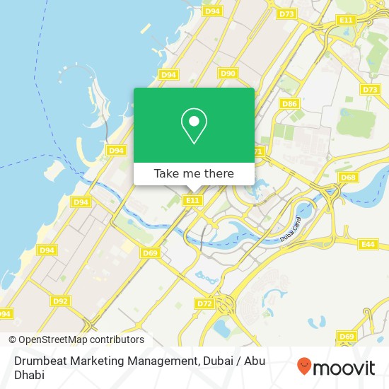 Drumbeat Marketing Management map