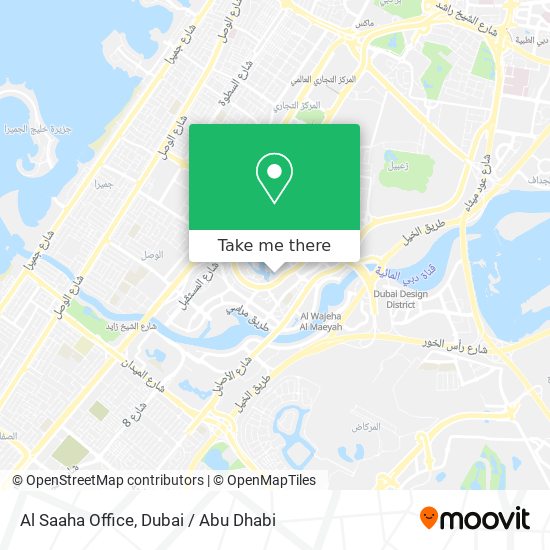 Al Saaha Office map