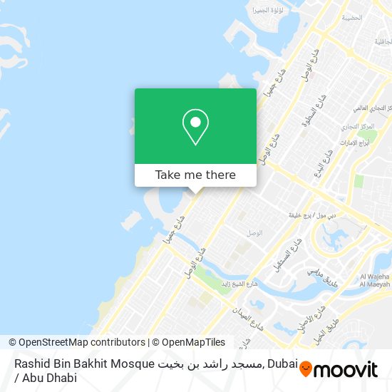 Rashid Bin Bakhit Mosque مسجد راشد بن بخيت map