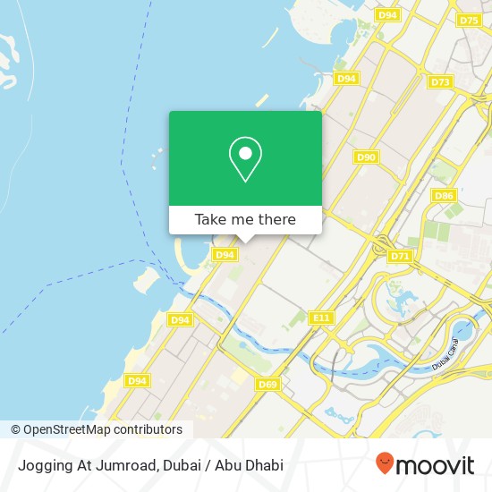 Jogging At Jumroad map