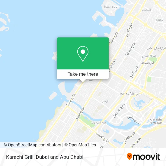 Karachi Grill map