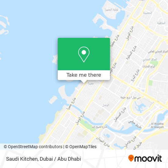 Saudi Kitchen map