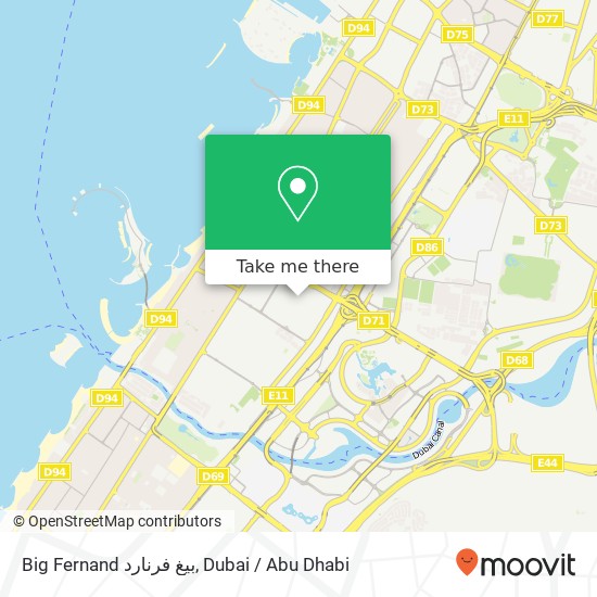 Big Fernand بيغ فرنارد map