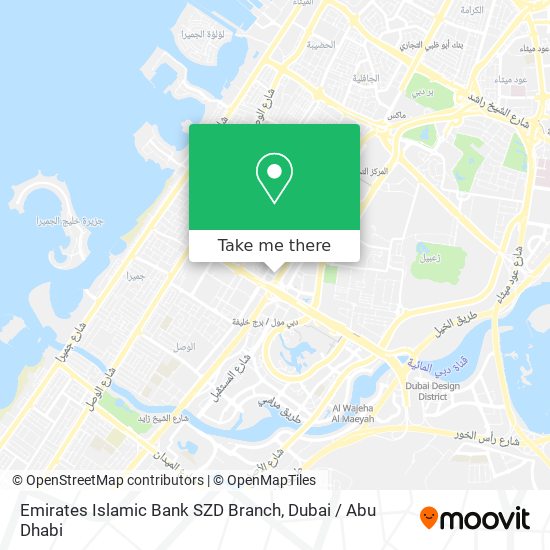 Emirates Islamic Bank SZD Branch map