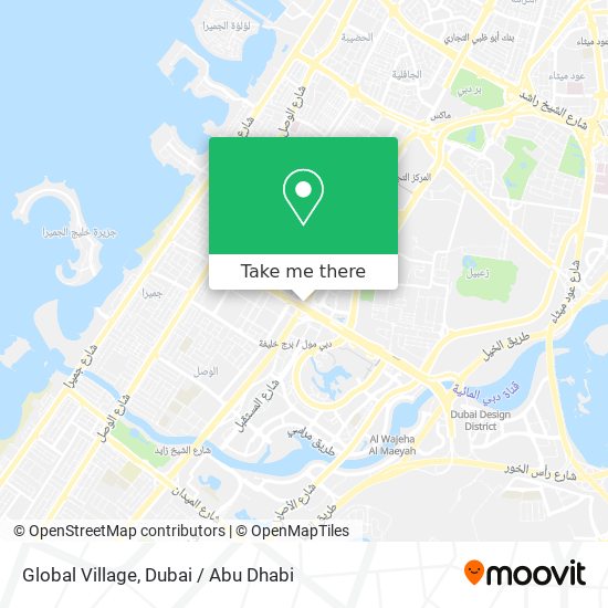 Global Village map