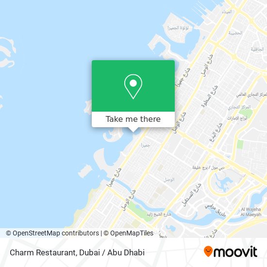 Charm Restaurant map