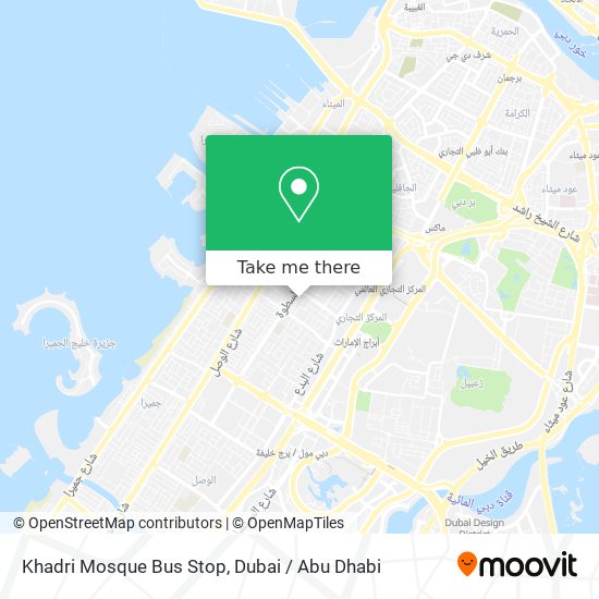Khadri Mosque Bus Stop map