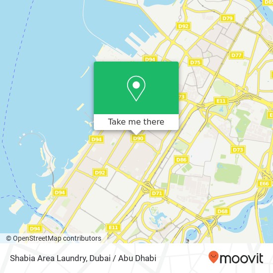 Shabia Area Laundry map