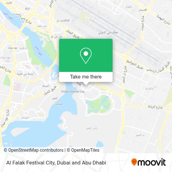 Al Falak Festival City map