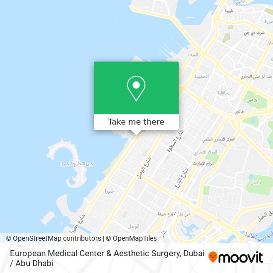 European Medical Center & Aesthetic Surgery map