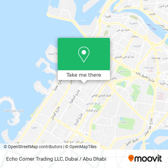 Echo Corner Trading LLC map