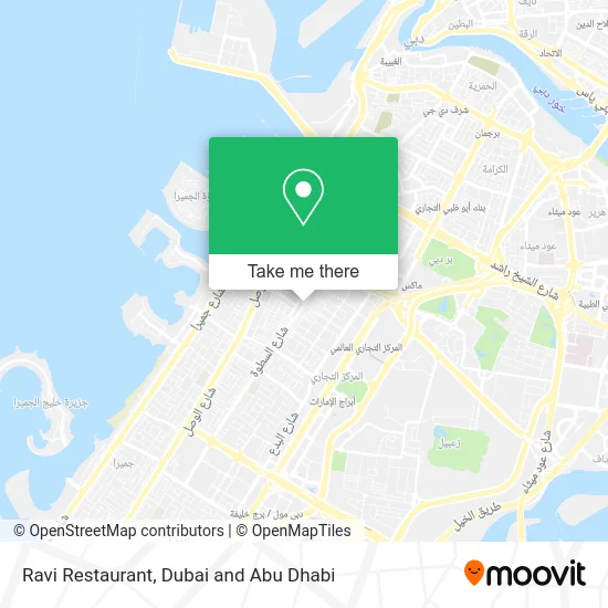 Ravi Restaurant map