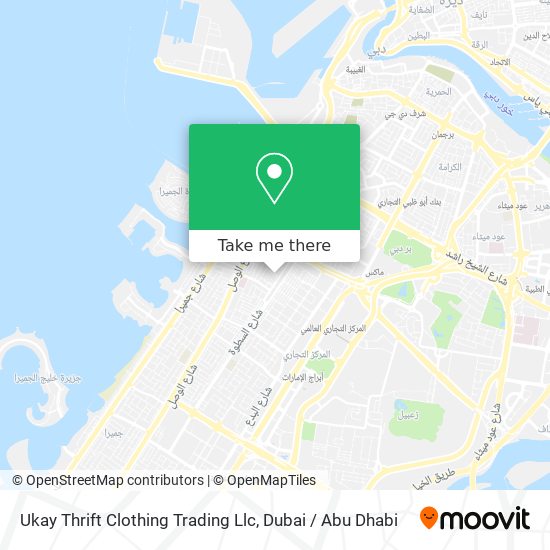 Ukay Thrift Clothing Trading Llc map