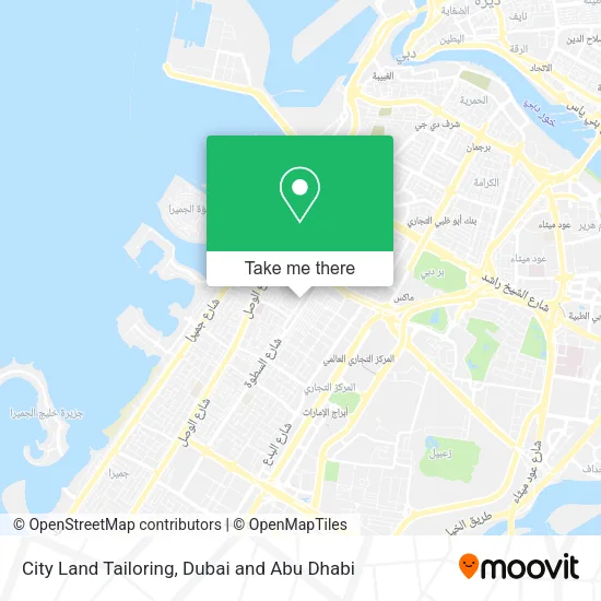 City Land Tailoring map