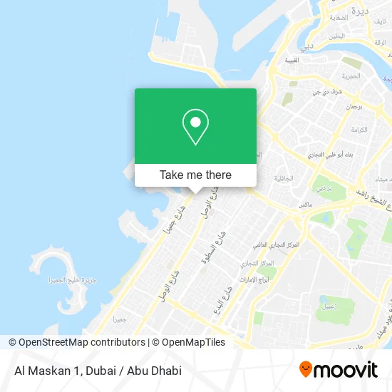 Al Maskan 1 map
