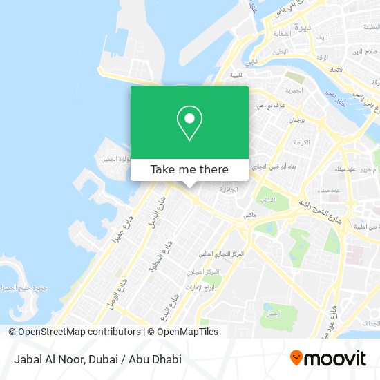 Jabal Al Noor map