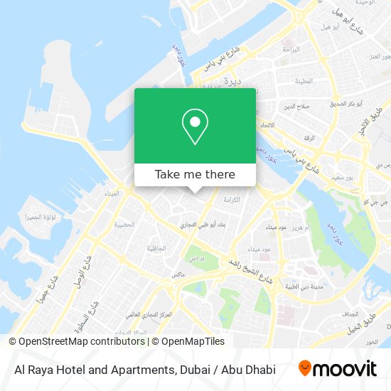 Al Raya Hotel and Apartments map