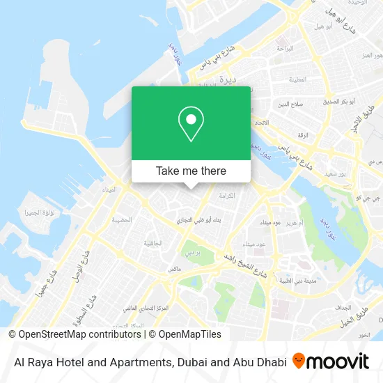 Al Raya Hotel and Apartments map