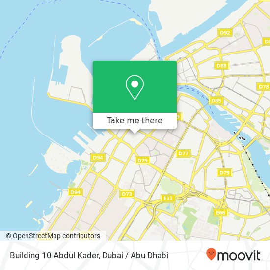 Building 10 Abdul Kader map