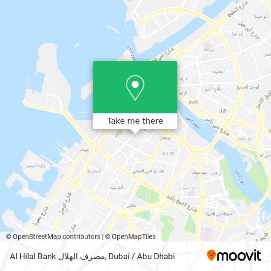 Al Hilal Bank مصرف الهلال map