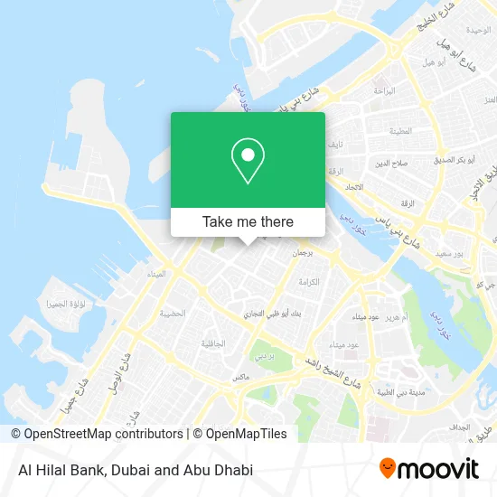 Al Hilal Bank map