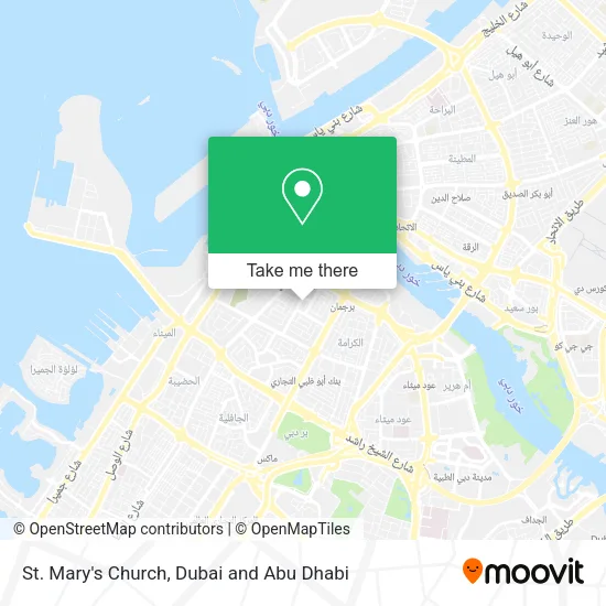 St. Mary's Church map