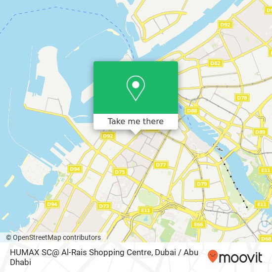 HUMAX SC@ Al-Rais Shopping Centre map